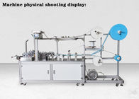 Włóknina 580 kg Automatyczna maszyna do produkcji masek na twarz 3 warstwy 120 sztuk / min